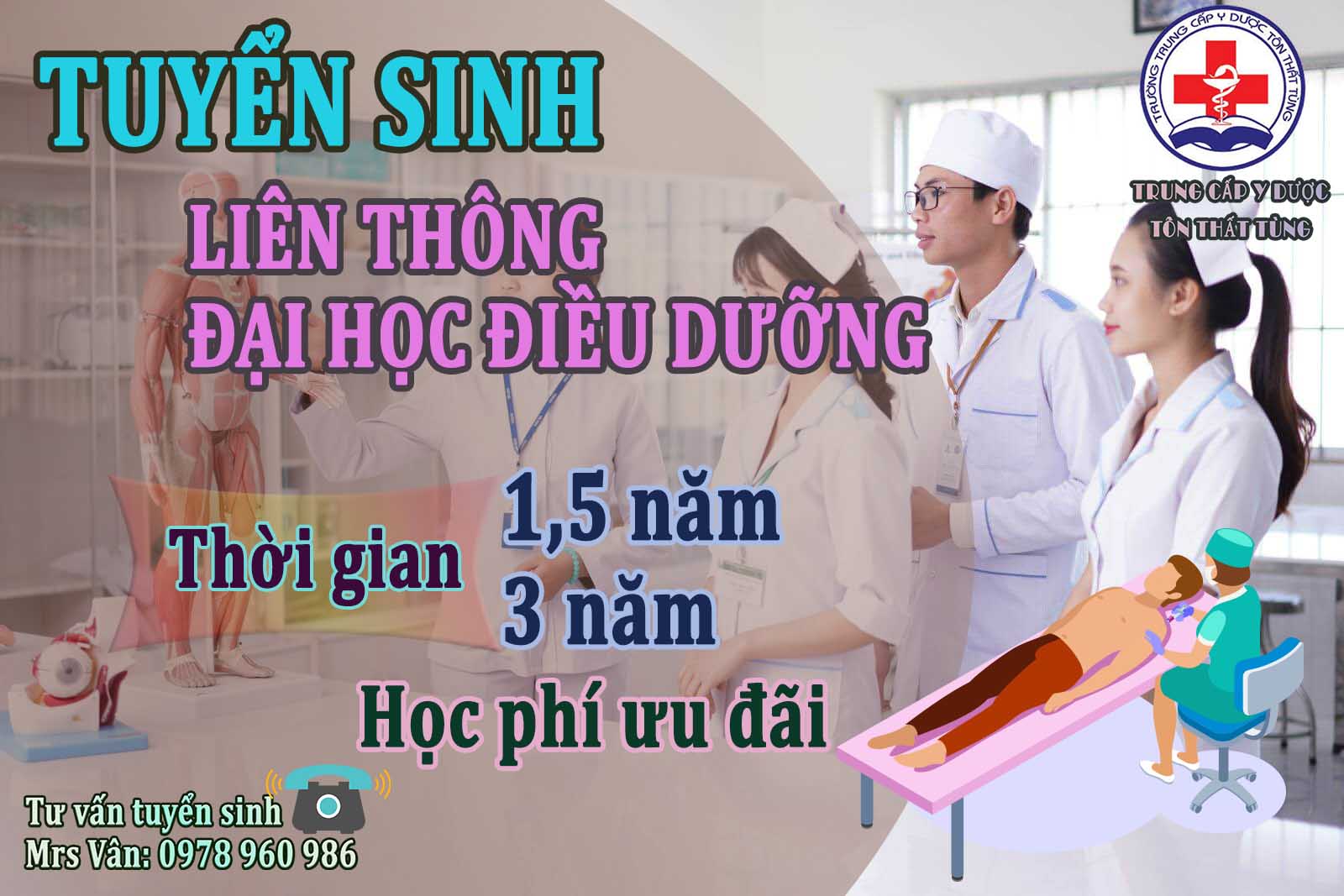 Học liên thông đại học điều dưỡng