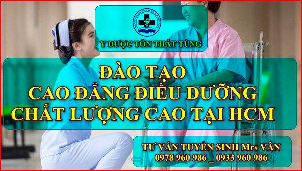 Địa chỉ học cao đẳng điều dưỡng ở đâu tốt tại HCM