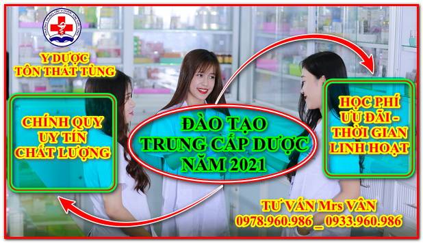 trung cấp dược năm 2021