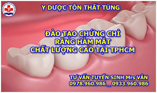 Học chứng chỉ răng hàm mặt