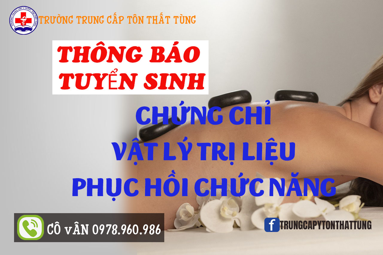 chứng chỉ vật lý trị liệu