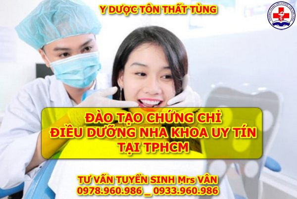 Tuyển sinh chứng chỉ điều dưỡng nha khoa học thứ 7, chủ nhật