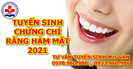 chứng chỉ răng hàm mặt