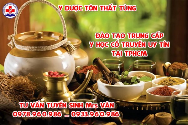 Tuyển sinh trung cấp y học cổ truyền online