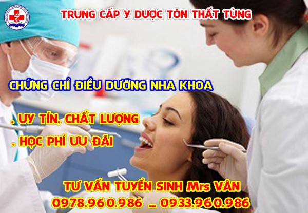 Học chứng chỉ Điều dưỡng nha khoa