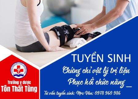 Học chứng chỉ vật lý trị liệu 6 tháng từ xa