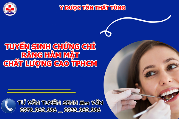 Chứng chỉ răng hàm mặt