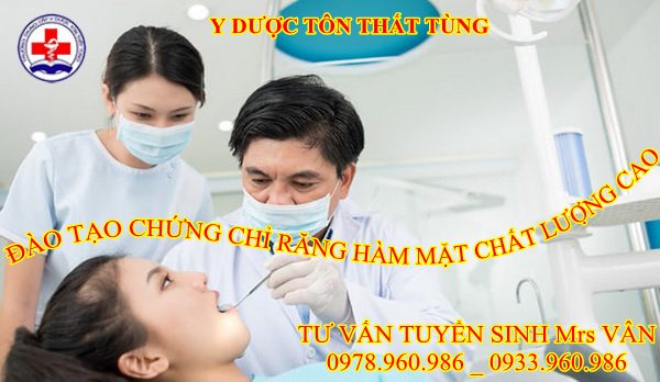 chứng chỉ răng hàm mặt