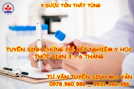 chứng chỉ xét nghiệm