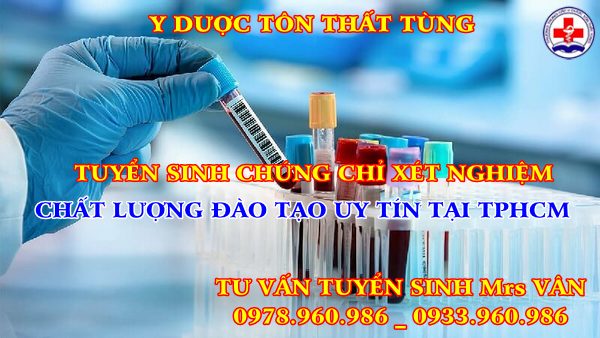 Chứng chỉ xét nghiệm học phí bao nhiêu?