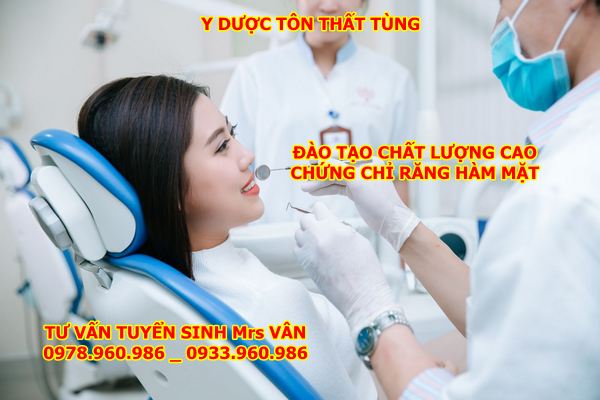 chứng chỉ răng hàm mặt