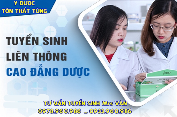 Liên thông cao đẳng dược học thứ 7 chủ nhật, ngoài giờ hành chính.