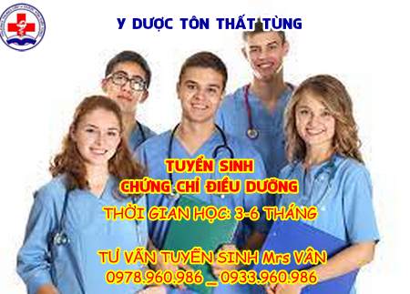 Địa chỉ học chứng chỉ điều dưỡng 6 tháng uy tín