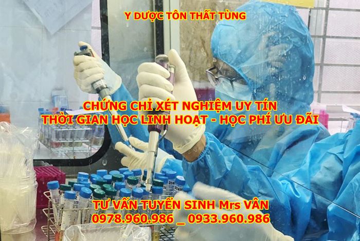 chứng chỉ xét nghiệm y học