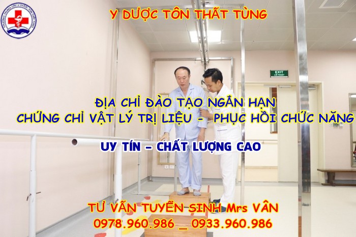 chứng chỉ vật lý trị liệu phục hồi chức năng