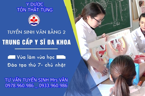 văn bằng 2 trung cấp y sĩ đa khoa