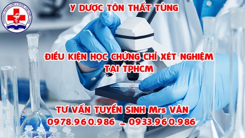 Học chứng chỉ xét nghiệm y học 6 tháng tại TPHCM