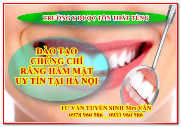 chứng chỉ răng hàm mặt