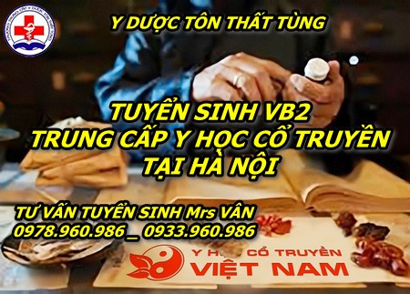 Tuyển sinh Trung cấp y học cổ truyền học cuối tuần