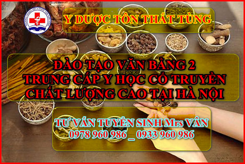 văn bằng 2 trung cấp y học cổ truyền