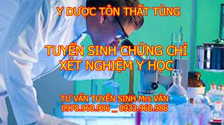 Tuyển sinh chứng chỉ xét nghiệm học online