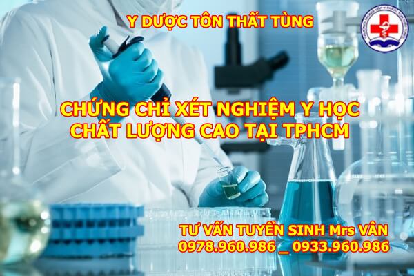 Tuyển sinh chứng chỉ xét nghiệm học online