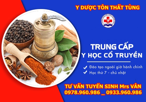 Tuyển sinh Trung cấp y học cổ truyền học ngoài giờ hành chính