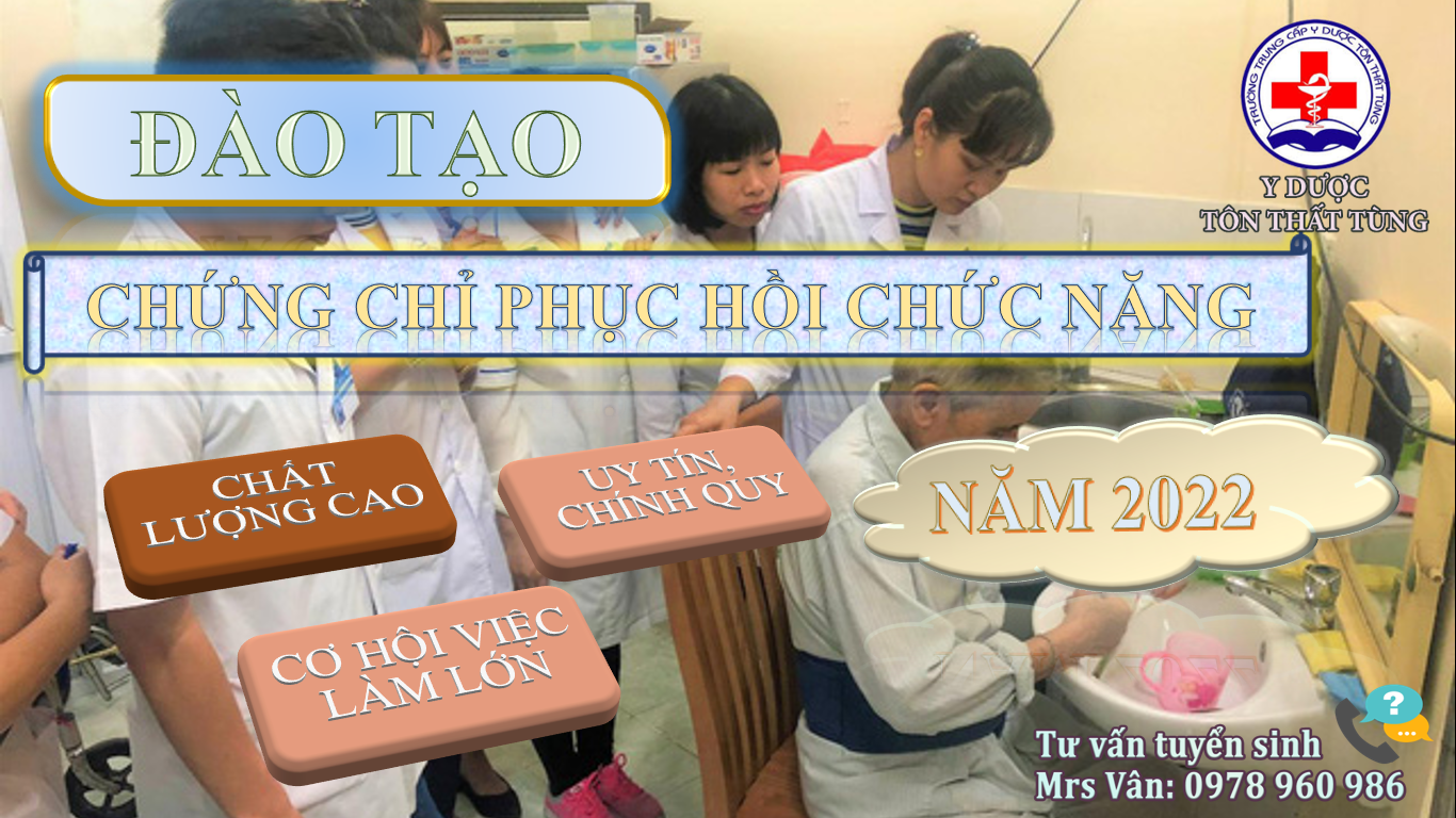 Cơ hội nào cho sinh viên học chứng chỉ phục hồi chức năng năm 2022 tại tp.HCM.