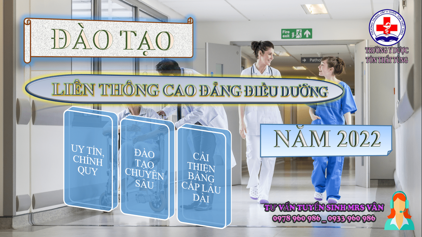 Lớp liên thông cao đẳng điều dưỡng chất lượng cao tại tp.HCM thông báo tuyển sinh.