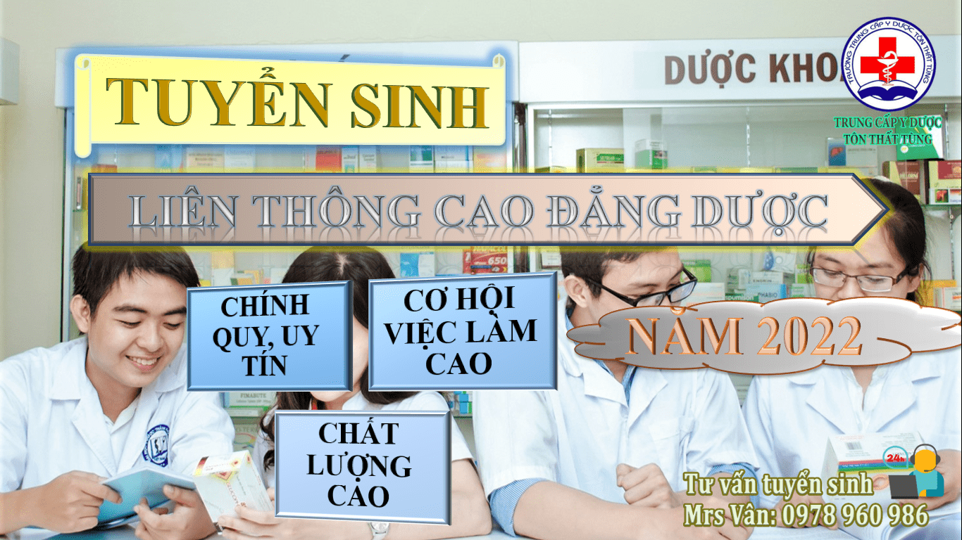 Khai giảng lớp liên thông cao đẳng dược chính quy tại tp.HCM.