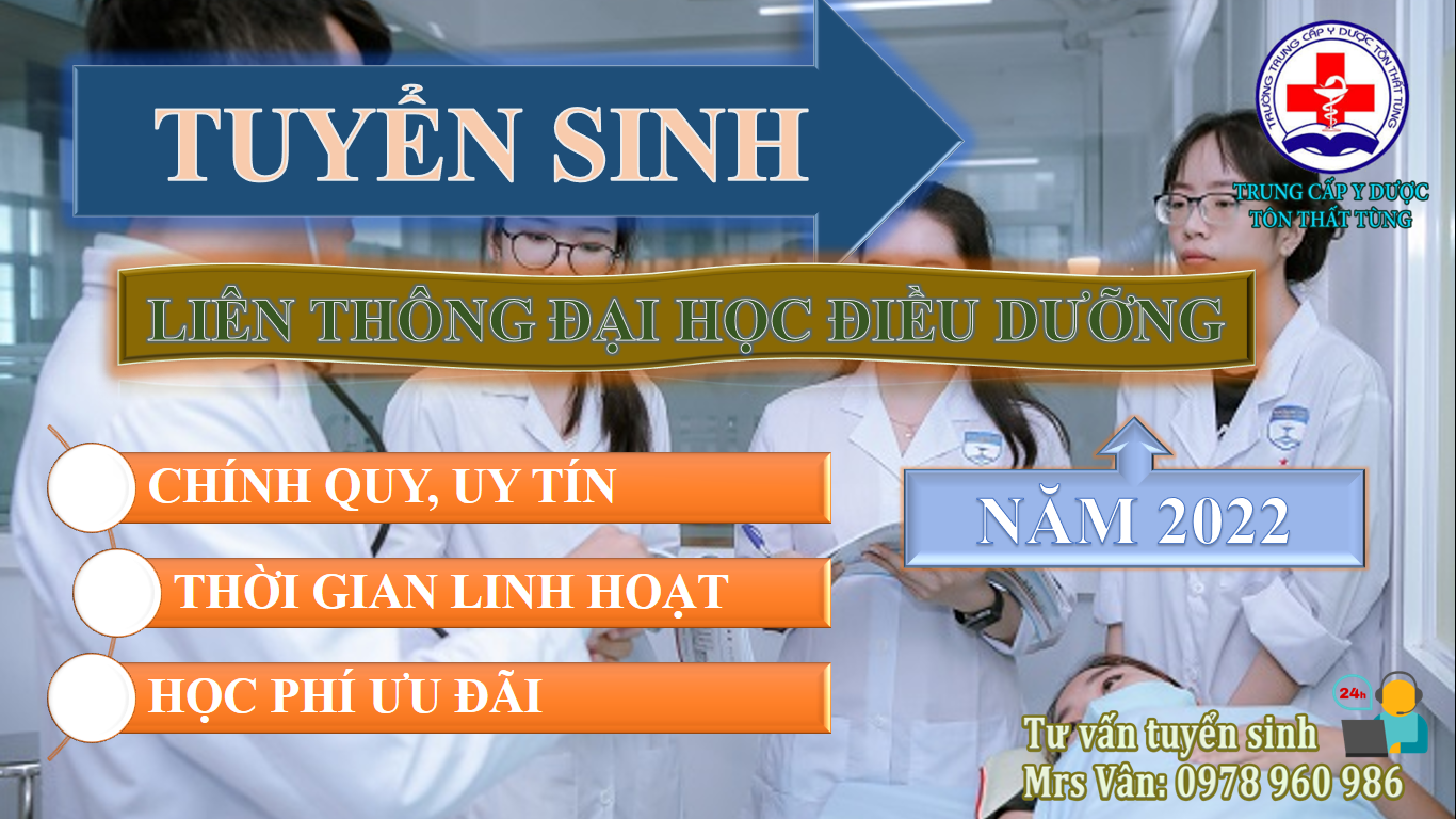 Tuyển sinh lớp liên thông đại học điều dưỡng tốt nhất tại tp.HCM