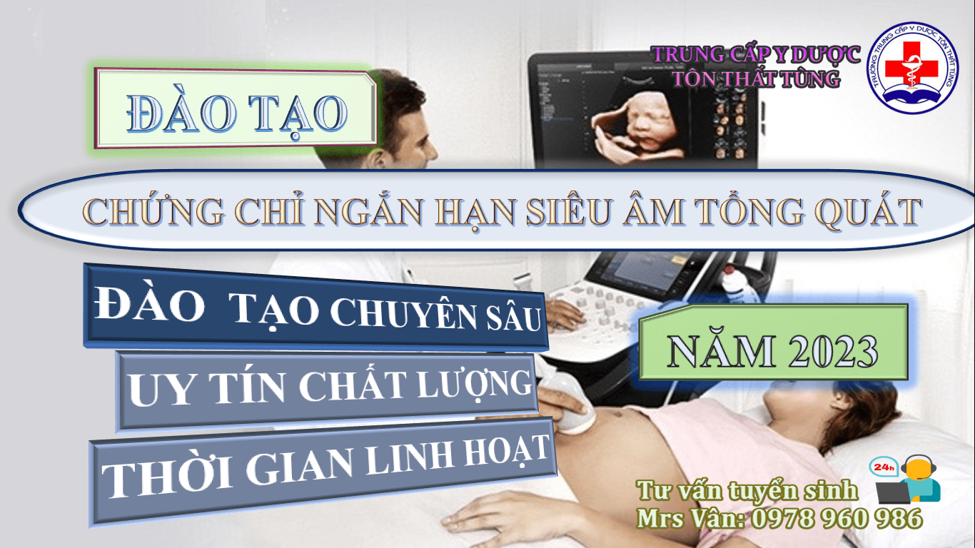 Khóa học chứng chỉ ngắn hạn siêu âm năm 2023 tại Y dược Tôn Thất Tùng