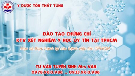 Địa chỉ học chứng chỉ xét nghiệm y học ở đâu tốt