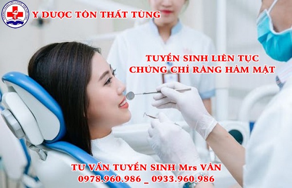 Chương trình học chứng chỉ răng hàm mặt như thế nào