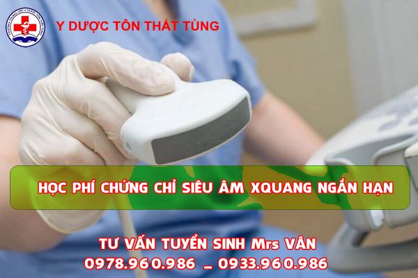 Học phí khóa siêu âm ngắn hạn 6 tháng bao nhiêu