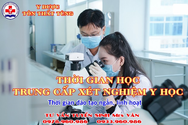 Thời gian học kỹ thuật viên xét nghiệm bao lâu?