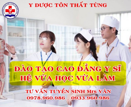 Đào tạo cao đẳng y sĩ vừa học vừa làm