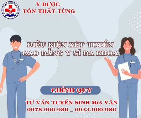 Điều kiện học cao đẳng y sĩ đa khoa là gì?