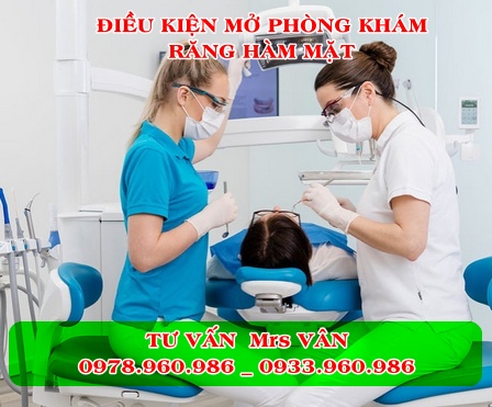 Điều kiện để mở phòng khám răng hàm mặt tại TPHCM