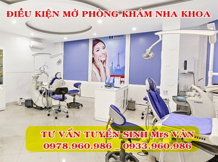 Điều kiện mở phòng khám nha khoa