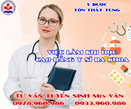 Việc làm ngành cao đẳng y sĩ đa khoa tại TPHCM