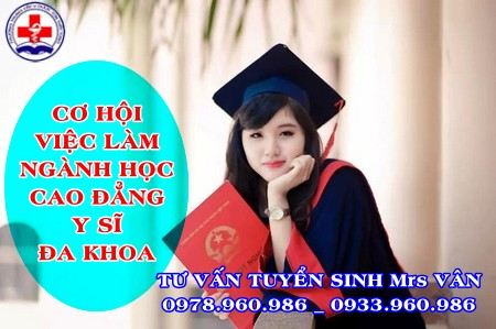 Cơ hội việc làm khi học cao đẳng y sĩ đa khoa