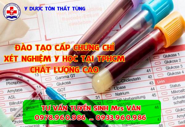 lớp chứng chỉ xét nghiệm y học thứ 7 chủ nhật