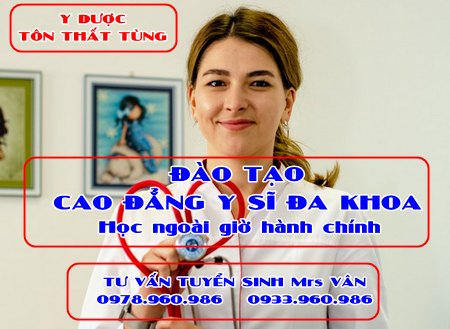 Lớp cao đẳng y sĩ học thứ 7 chủ nhật