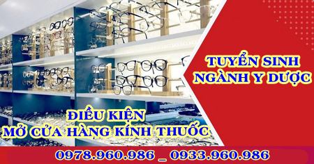 mở cửa hàng kinh doanh kính thuốc