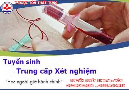 Thời gian học ngành xét nghiệm hệ trung cấp bao lâu?