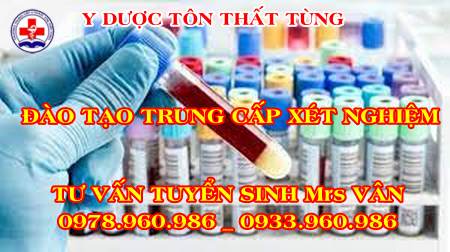 chương trình học xét nghiệm hệ trung cấp