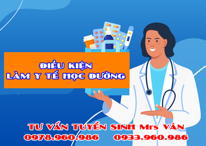 Ngành y tế học đường cần điều kiện gì?