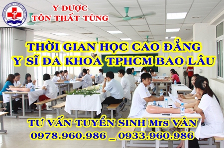 Thời gian học cao đẳng y sĩ bao lâu ra trường?