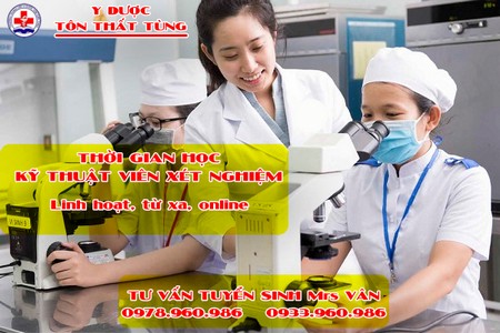 Học kỹ thuật viên ngành xét nghiệm mất bao lâu